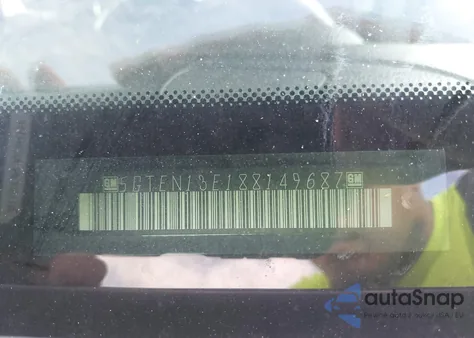 2008 Hummer H3 Suv из США, поврежденный, VIN 5GTEN13E188149687